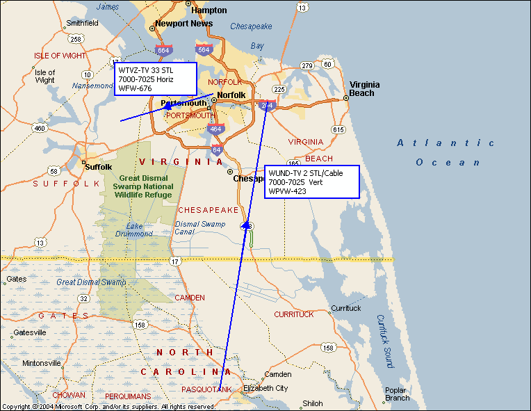 SBE 54 - 7000-7025 GHz Map
